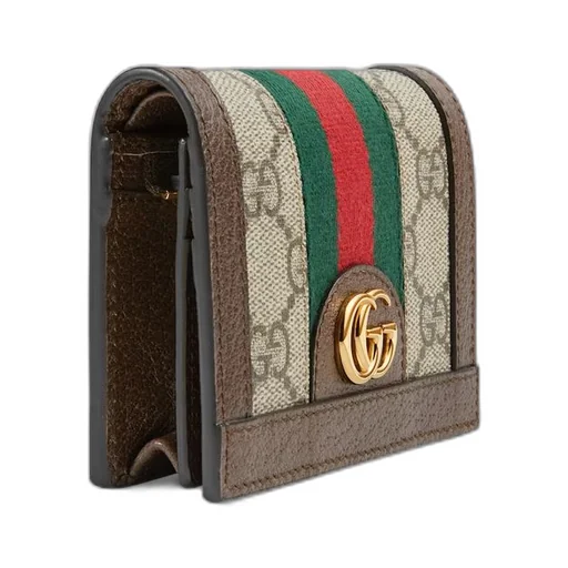 Ophidia GG card case wallet