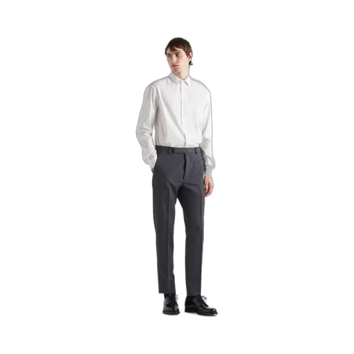 Tailored wool and mohair pants