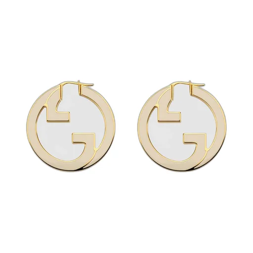 Gucci Blondie hoop earrings