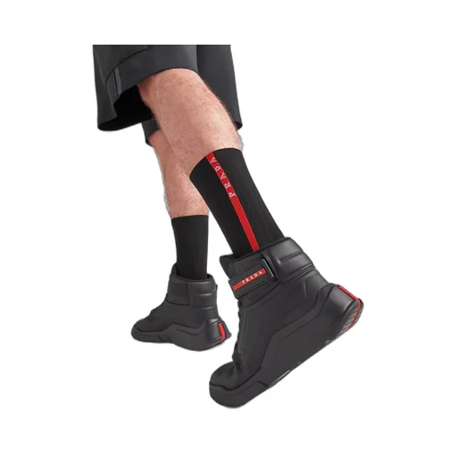 Technical yarn ankle socks
