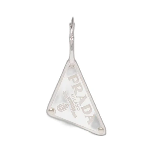 Prada Symbole pendant right earring