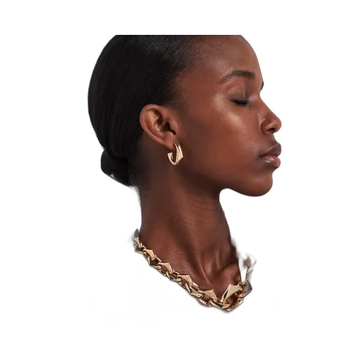 Eternal Gold small earrings in yellow gold
