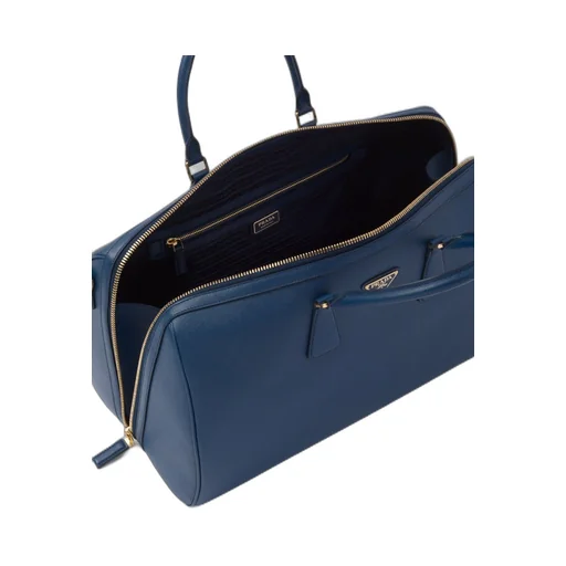 Saffiano leather travel bag