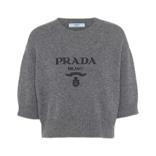 Wool and cashmere crew-neck sweater