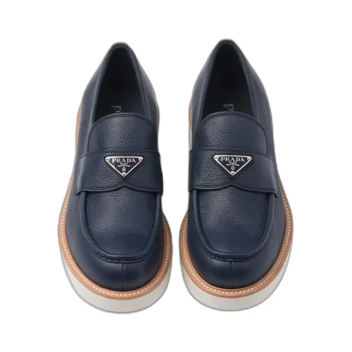 Leather loafers