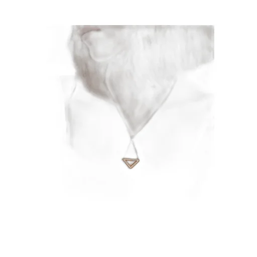 Eternal Gold cut-out pendant necklace in yellow gold with diamonds