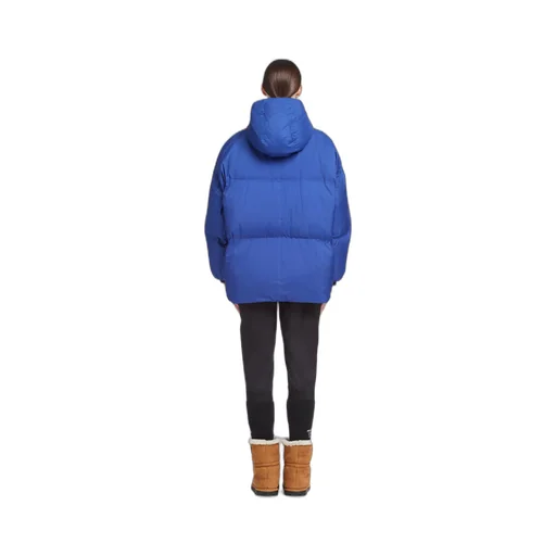 Oversized technical Re-Nylon down jacket