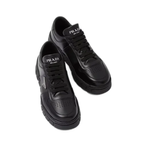 Leather sneakers