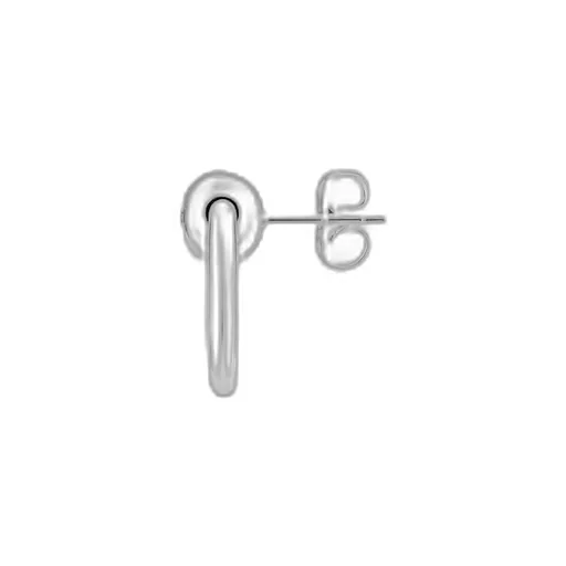 Horsebit small hoop earrings