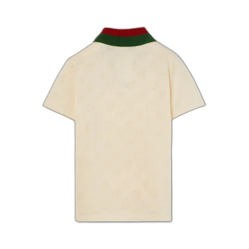 Children's GG jersey polo shirt