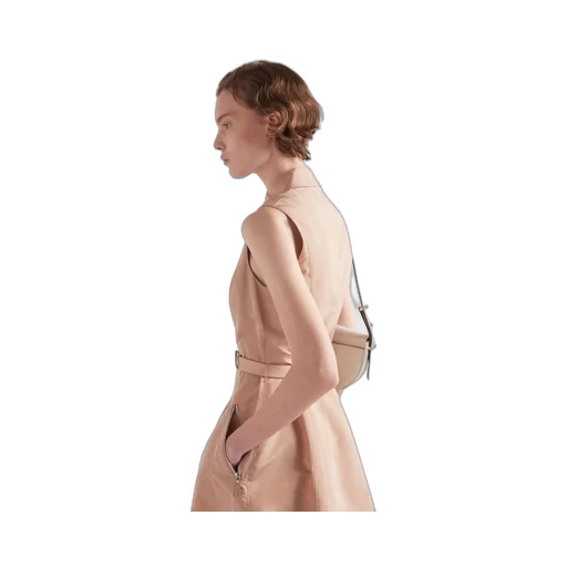 Faille midi-dress