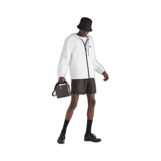 Terrycloth hoodie jacket