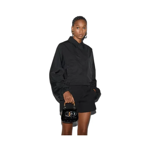 Polyester twill bomber jacket