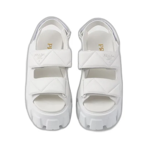 Monolith nappa leather sandals
