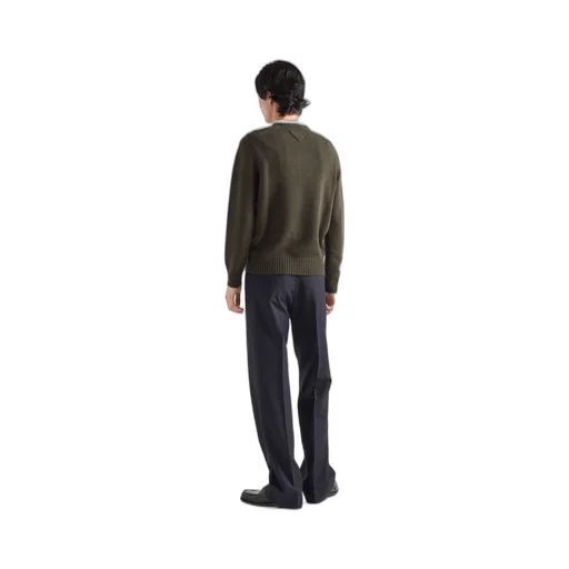 Wool and mohair pants
