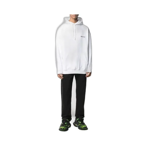 BB Logo Print Hoodie