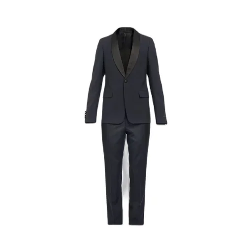 Wool and mohair tuxedo