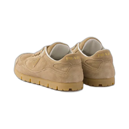 Faded suede sneakers