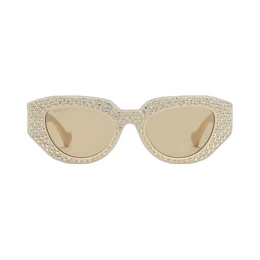 Geometric-frame sunglasses