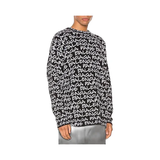 All Over Paris Intarsia Jumper