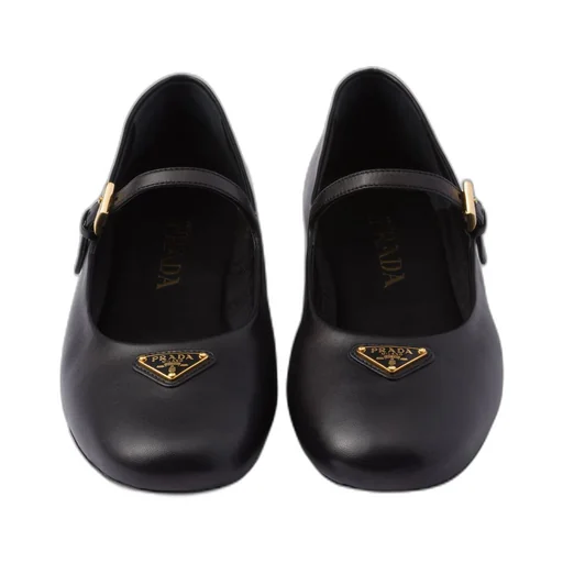 Nappa leather ballerinas