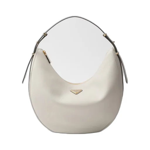 Prada Arqué large leather shoulder bag
