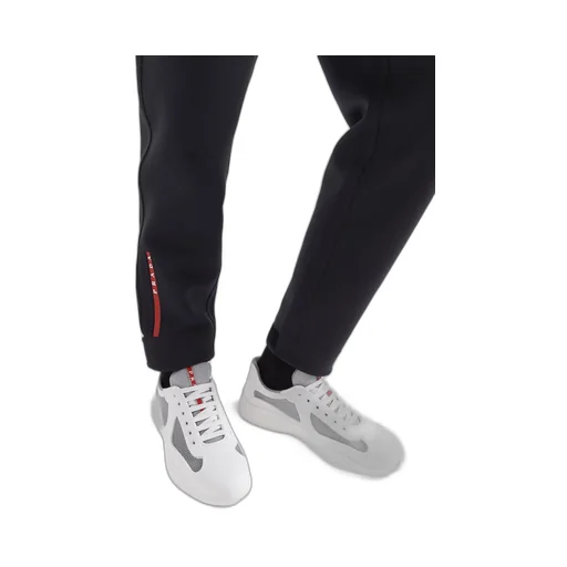 Prada America's Cup Soft rubber and bike fabric sneakers