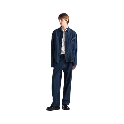 Light denim jeans