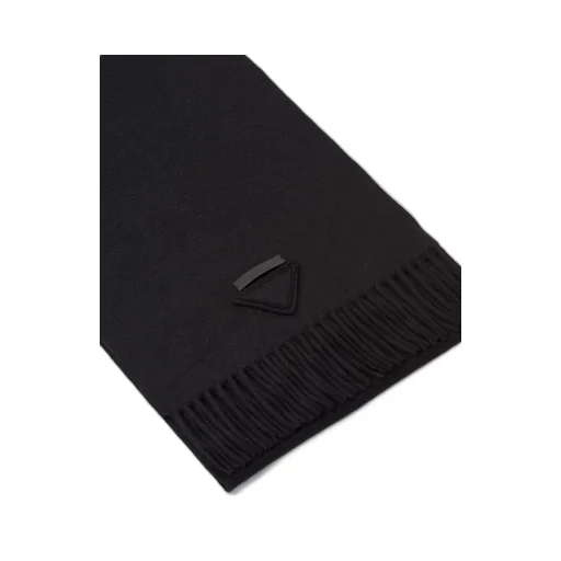 Solid color cashmere scarf