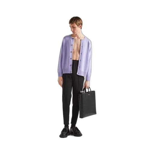 Wool and cashmere cardigan