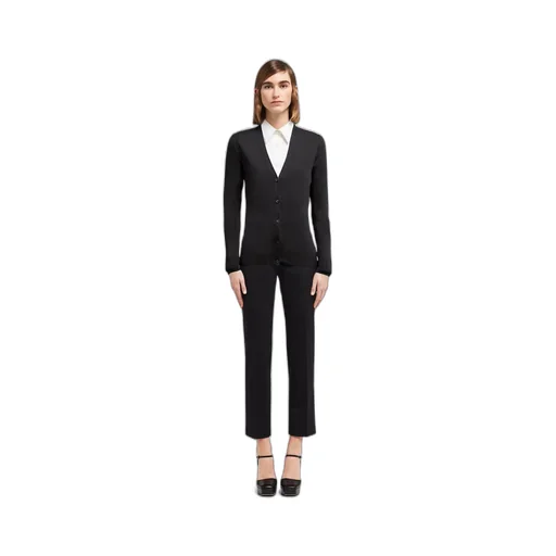 Cashmere and silk cardigan