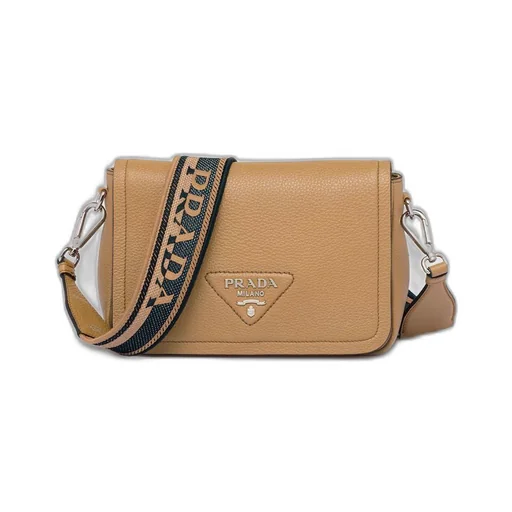 Leather shoulder bag