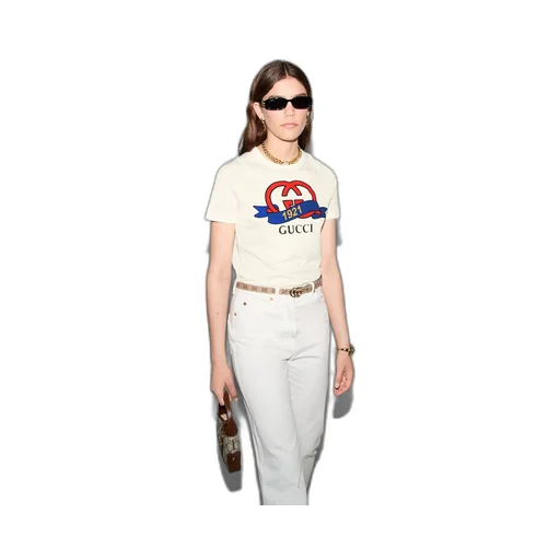 Interlocking G 1921 Gucci cotton T-shirt
