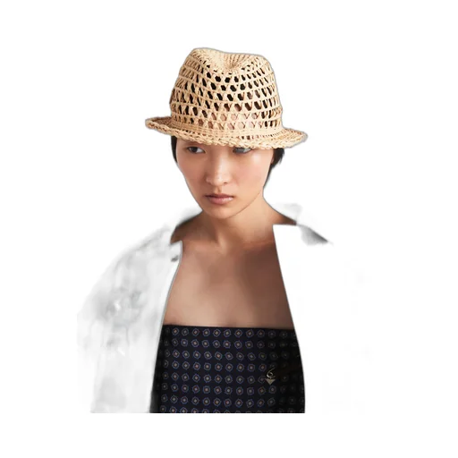 Crochet fedora