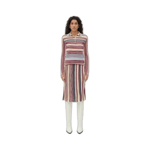 Striped Linen Polo
