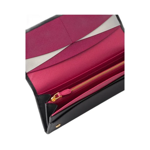 Large Saffiano Leather Wallet