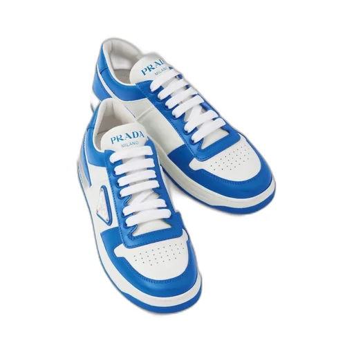 Downtown perforated leather sneakers