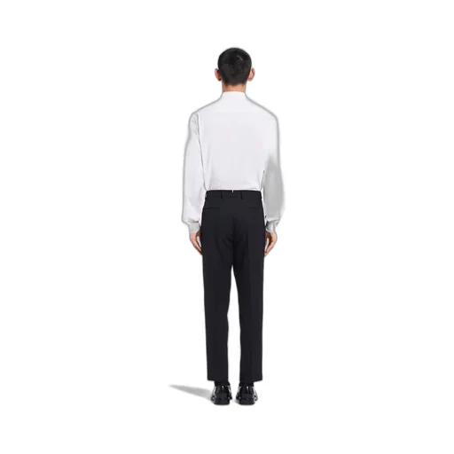 Wool and mohair pants