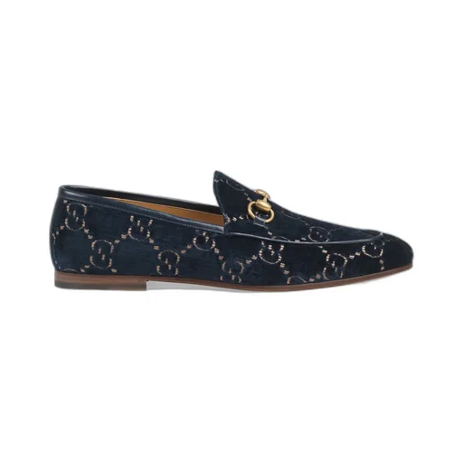 Men's Gucci Jordaan GG velvet loafer