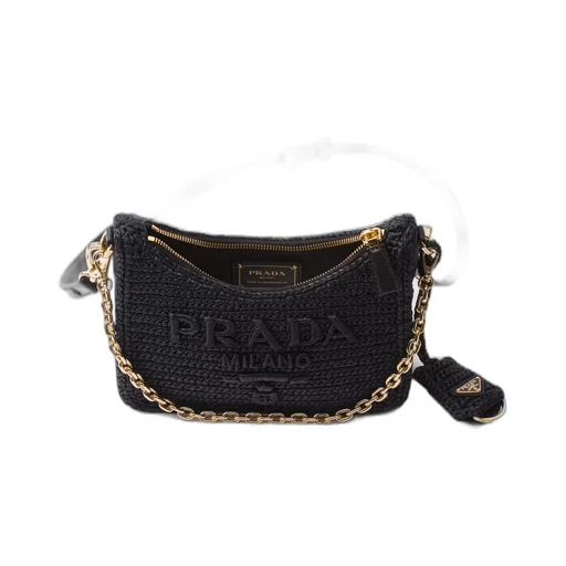 Prada Re-edition crochet mini-bag