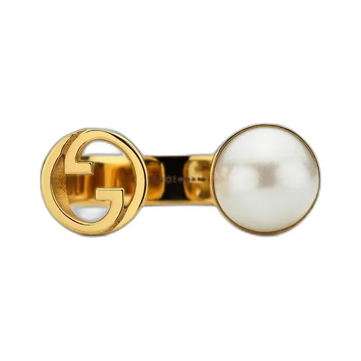 Gucci Blondie resin pearl ring