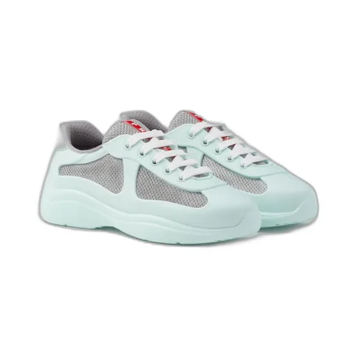 Prada America's Cup Soft rubber and bike fabric sneakers