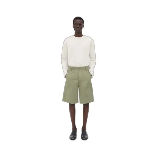 Light Cotton Twill Cargo Shorts