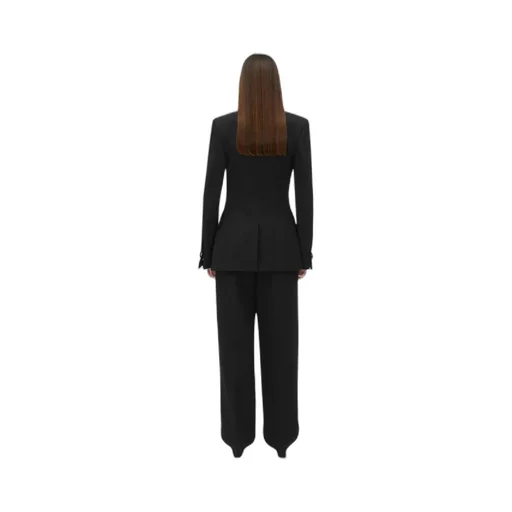 Wool Grain De Poudre Tuxedo Jacket