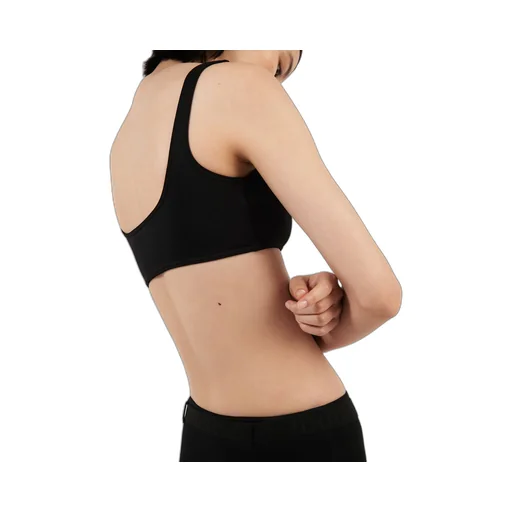 Interlock fabric bikini top