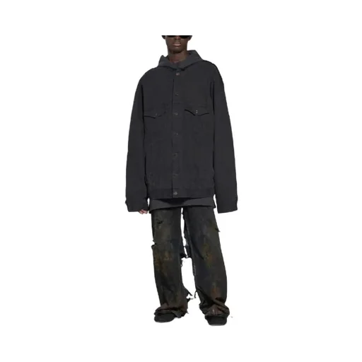 Paris Hybrid Hooded Jacket