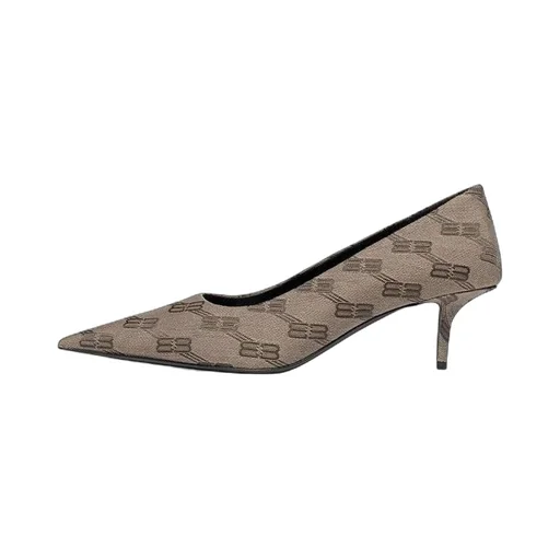 60mm Square Knife BB Monogram Pumps