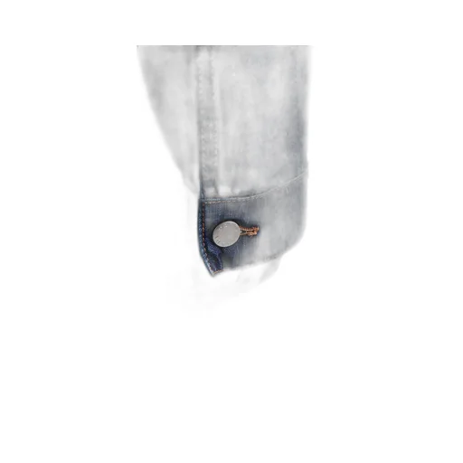 Light denim zipper jacket