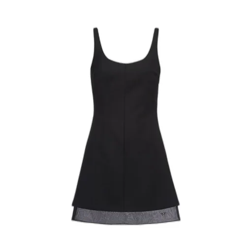 Wool mini-dress