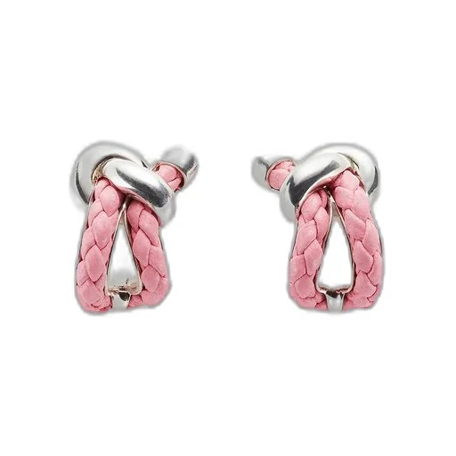 Knot Hoop Earrings